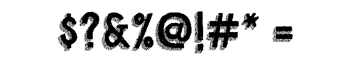 Cluster Color Font OTHER CHARS