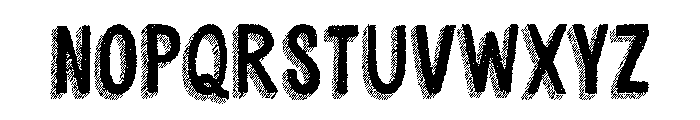 Cluster Color Font UPPERCASE