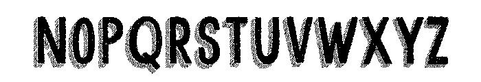 Cluster Regular Font LOWERCASE