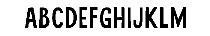 Cluster Solo 2 Font UPPERCASE