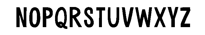 Cluster Solo 2 Font UPPERCASE
