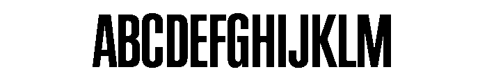 Clydesdale Bold Font UPPERCASE