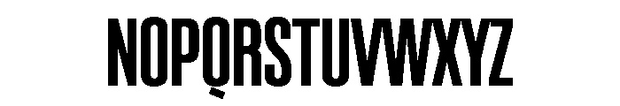 Clydesdale Bold Font UPPERCASE