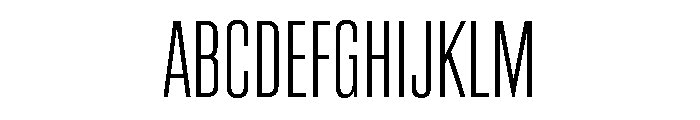 Clydesdale Light Font UPPERCASE