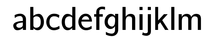 CMU Bright SemiBold Font LOWERCASE