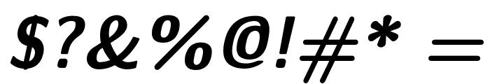 CMU Sans Serif BoldOblique Font OTHER CHARS