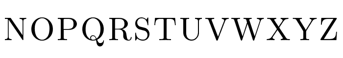 CMU Serif Upright Italic UprightItalic Font UPPERCASE