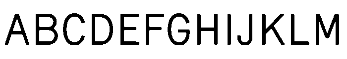 CMMCoda Proportional Font UPPERCASE