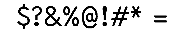 CMMCodaNormalized Proportional Font OTHER CHARS