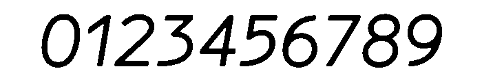 CMMCodaNormalized ProportionalItalic Font OTHER CHARS