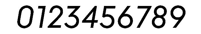 CMMRadio RegularItalic Instance Font OTHER CHARS