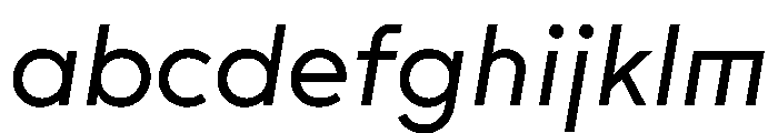 CMMRadio RegularItalic Instance FONT