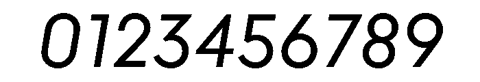 CMMRadio RegularItalic Font OTHER CHARS