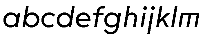 CMMRadio RegularItalic FONT