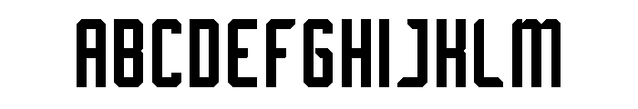 CNRGN Block V2 Font UPPERCASE