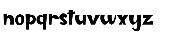 Cnossus Regular Font LOWERCASE