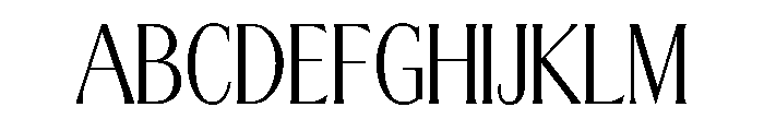 CoFo Cinema1909 Regular Font UPPERCASE