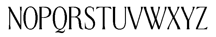 CoFo Cinema1909 Regular Font UPPERCASE