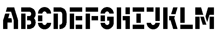 CoFo Kabeltouw Stencil 56 FONT