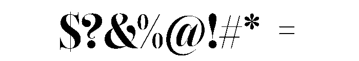 CoFo Raffine Bold Font OTHER CHARS