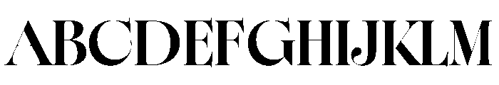 CoFo Raffine Bold Font UPPERCASE