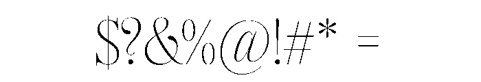 CoFo Raffine Light Font OTHER CHARS
