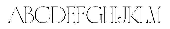 CoFo Raffine Light Font UPPERCASE