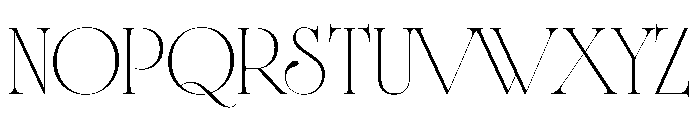 CoFo Raffine Light Font UPPERCASE