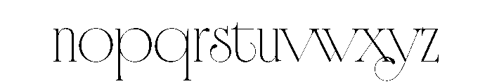 CoFo Raffine Light Font LOWERCASE