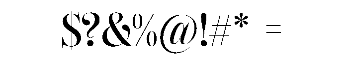 CoFo Raffine Medium Font OTHER CHARS