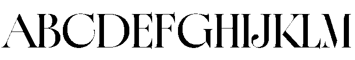 CoFo Raffine Medium Font UPPERCASE