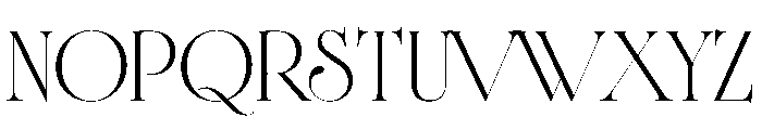 CoFo Raffine Regular Font UPPERCASE