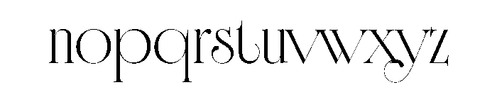 CoFo Raffine Regular Font LOWERCASE