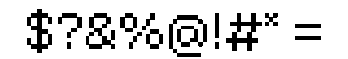CoFo Sans Pixel Regular Font OTHER CHARS