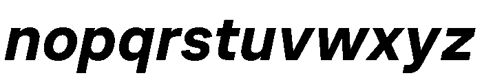 CoFo Sans Pro Georgian Bold Italic Font LOWERCASE