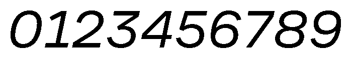 CoFo Sans Pro Georgian Book Italic Font OTHER CHARS