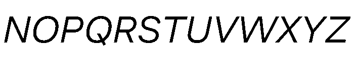 CoFo Sans Pro Georgian Regular Italic Font UPPERCASE