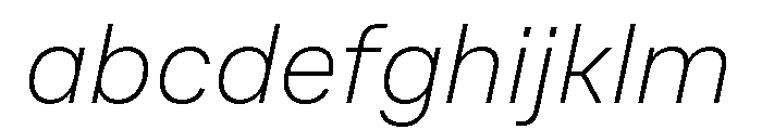 CoFo Sans Pro Georgian Thin Italic FONT