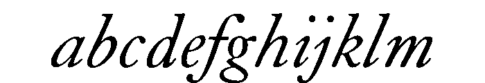 Cochin Italic FONT