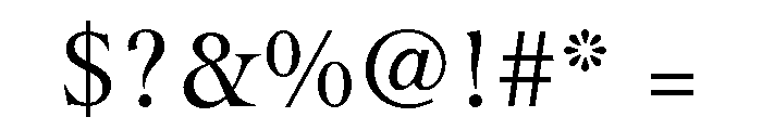 Cochin LT Pro Regular Font OTHER CHARS
