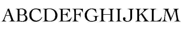 Cochin LT Pro Regular Font UPPERCASE
