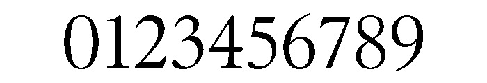 Cochin Light Font OTHER CHARS