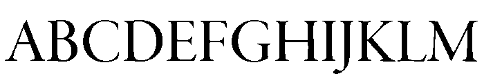 Cochin Medium Font UPPERCASE