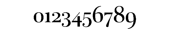 Cochin Regular Font OTHER CHARS