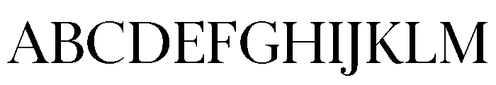 Cochin Regular Font UPPERCASE