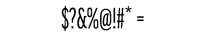 Cofo Glassier Medium Font OTHER CHARS