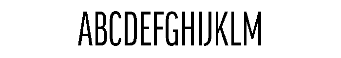 Cofo Glassier Medium Font UPPERCASE