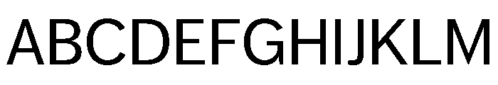 Cofo Gothic Variable Regular Font UPPERCASE