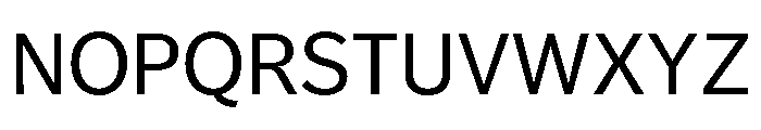 Cofo Gothic Variable Regular Font UPPERCASE