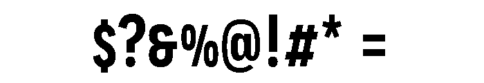 Cofo Kabeltouw Semibold Font OTHER CHARS